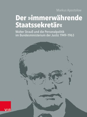 cover image of Der »immerwährende Staatssekretär«